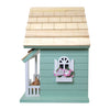Kitty Cottage Bird House, Green