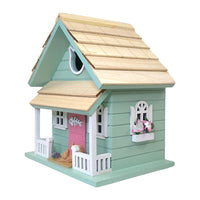 Kitty Cottage Bird House, Green