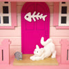 Kitty Cottage Bird House, Pink