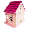 Kitty Cottage Bird House, Pink
