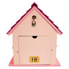 Kitty Cottage Bird House, Pink