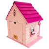 Kitty Cottage Bird House, Pink