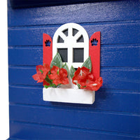Bow Wow Bird House, Blue