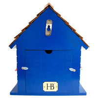 Bow Wow Bird House, Blue