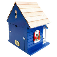Bow Wow Bird House, Blue