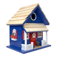 Bow Wow Bird House, Blue