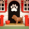 Bow Wow Bird House, White