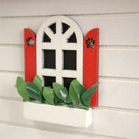 Bow Wow Bird House, White