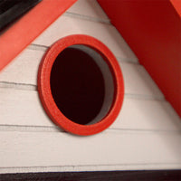 Bow Wow Bird House, White
