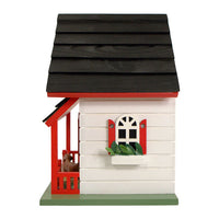 Bow Wow Bird House, White
