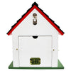 Bow Wow Bird House, White