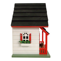 Bow Wow Bird House, White