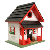 Bow Wow Bird House, White