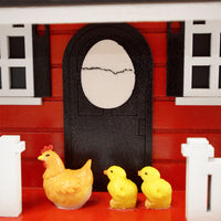 Hen House Bird House, Red