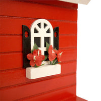 Hen House Bird House, Red