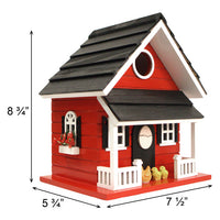 Hen House BirdHouse, Red