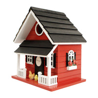 Hen House BirdHouse, Red
