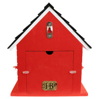Hen House BirdHouse, Red