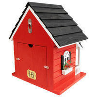 Hen House BirdHouse, Red