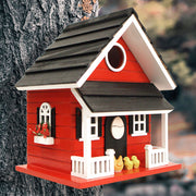 Hen House BirdHouse, Red