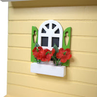 Bunny House BirdHouse, Yellow