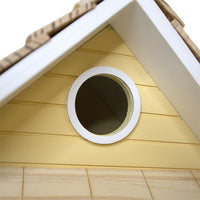 Bunny House BirdHouse, Yellow