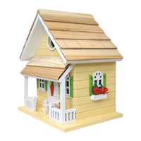 Bunny House BirdHouse, Yellow