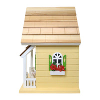 Bunny House BirdHouse, Yellow