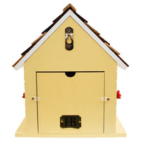 Bunny House BirdHouse, Yellow