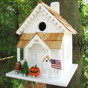 Season's Tweetings Bird House