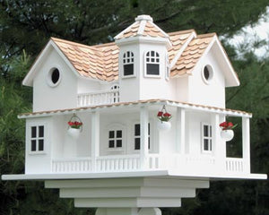 Post Lane Cottage Bird House - BirdHousesAndBaths.com