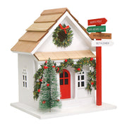 Sign Post Holiday House Bird House - BirdHousesAndBaths.com