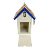Cottage Bird House, Bluebirds and Camellia