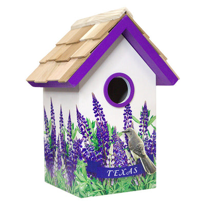 Bird Cottage for Texas, Mockingbird and Bluebonnet