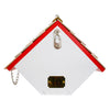 Hanging Wren House, Cardinals and Dogwood Print