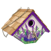 Mockingbird and Bluebonnets Texas Wren House