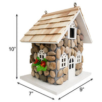 Fieldstone Fairie Bird House