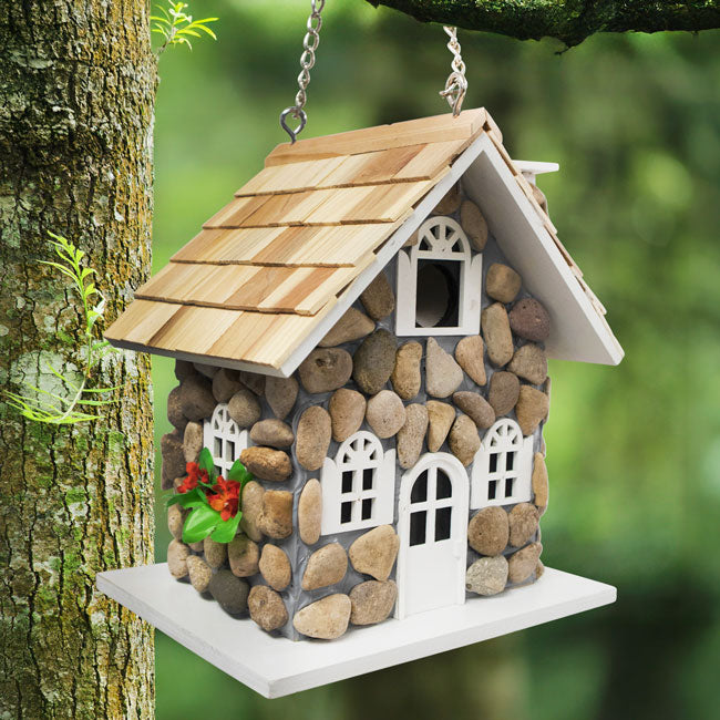 Fieldstone Fairie Bird House