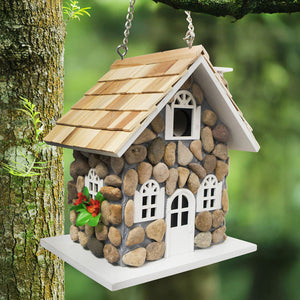 Fieldstone Fairie Bird House