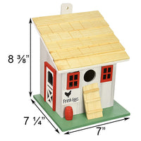 Chicken Coop Bird House, Small