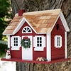Christmas Cape Bird House with LEDs