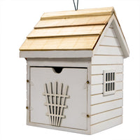 Potting Shed Bird House, White