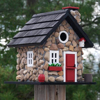 Windy Ridge Stone Bird House - BirdHousesAndBaths.com