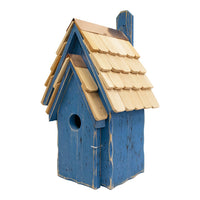 Bluebird Manor Bird House, Blue