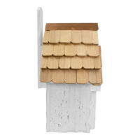 Bluebird Manor Bird House, Antique White