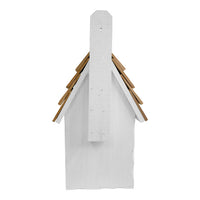 Bluebird Manor Bird House, Antique White
