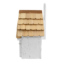 Bluebird Manor Bird House, Antique White