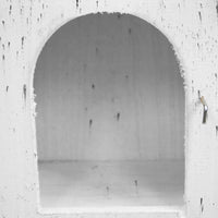 Bluebird Manor Bird House, Antique White