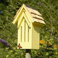 Butterfly House and Pole, Yellow