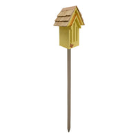 Butterfly House and Pole, Yellow